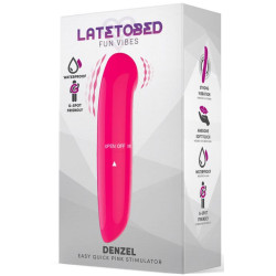 LATETOBED Stimulateur de clitoris Denzel 13 x 2.8cm Rose